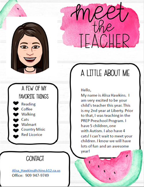 meet your teacher
